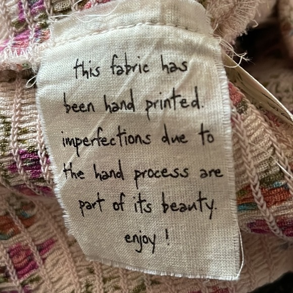 Free People Maia Petal Meadow Ruched Top with removable adjustable straps Sz L - Picture 6 of 15